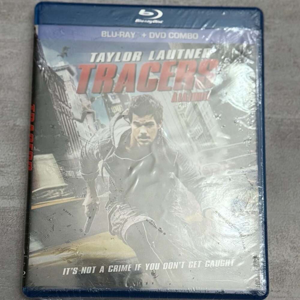 Tracers (Blu-ray & DVD Combo, 2-Disc‎ Set, 2015) Taylor Lautner New Sealed